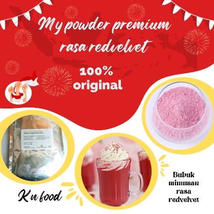 

Powder Premium Red Velvet -Premium Powder Red Velvet -1 kg- Premium
