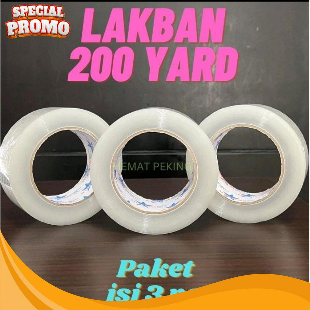 

SPESIAL Lakban 2 Yard Isi 3 Pcs Paket WOW GENDUT Jumbo