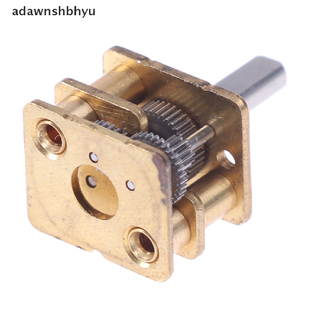 Adawnshbhyu 5pcs All metal gear reducer N20 reducer gearbox Pengecil DIY N20 Geared Motor