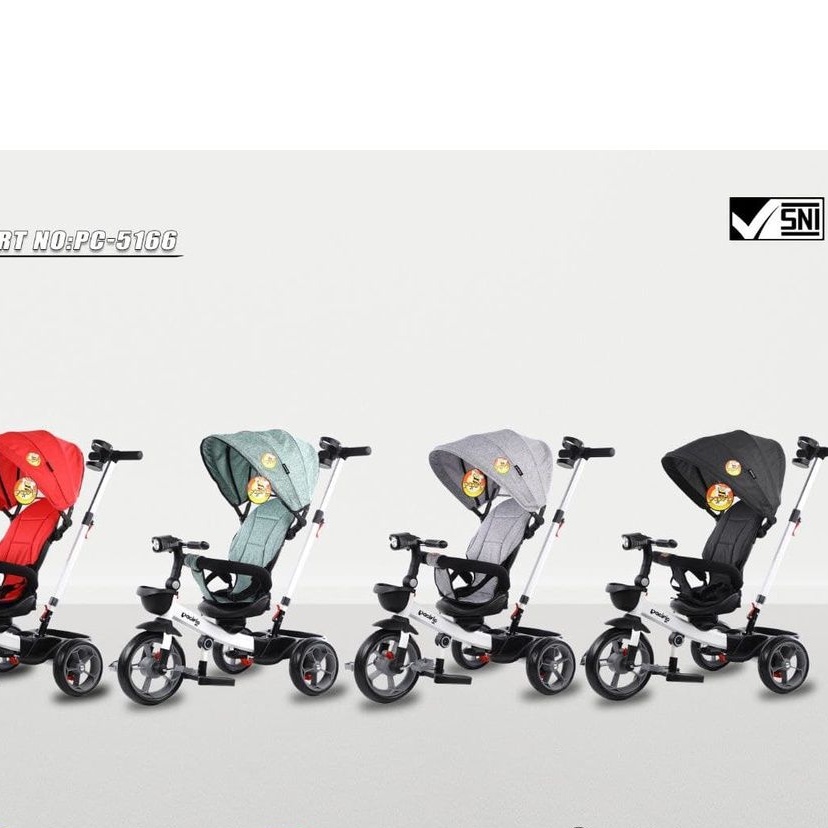 Bazar Sepeda - Sepeda Anak Roda Tiga Pacific 5166