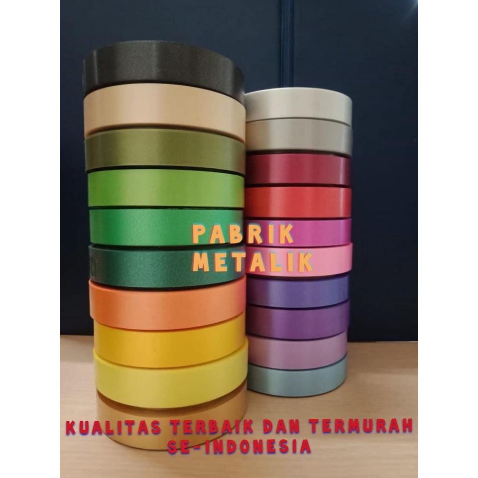 

Pita Kado 2cm / Pita Jepang 3/4" / Pita Kertas 18mm/ Pita Plastik PP POLOS / Pita Kado Warna - Warni / Pita Jepang Warna-Warni / Pita Kado