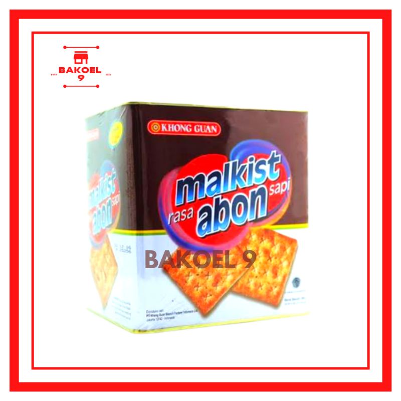Khong Guan Malkist Abon Kaleng 800 Gr Termurah