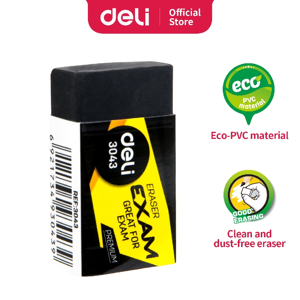 

DELI Penghapus Pensil 2B Alat Tulis Sekolah Untuk Ujian E3043