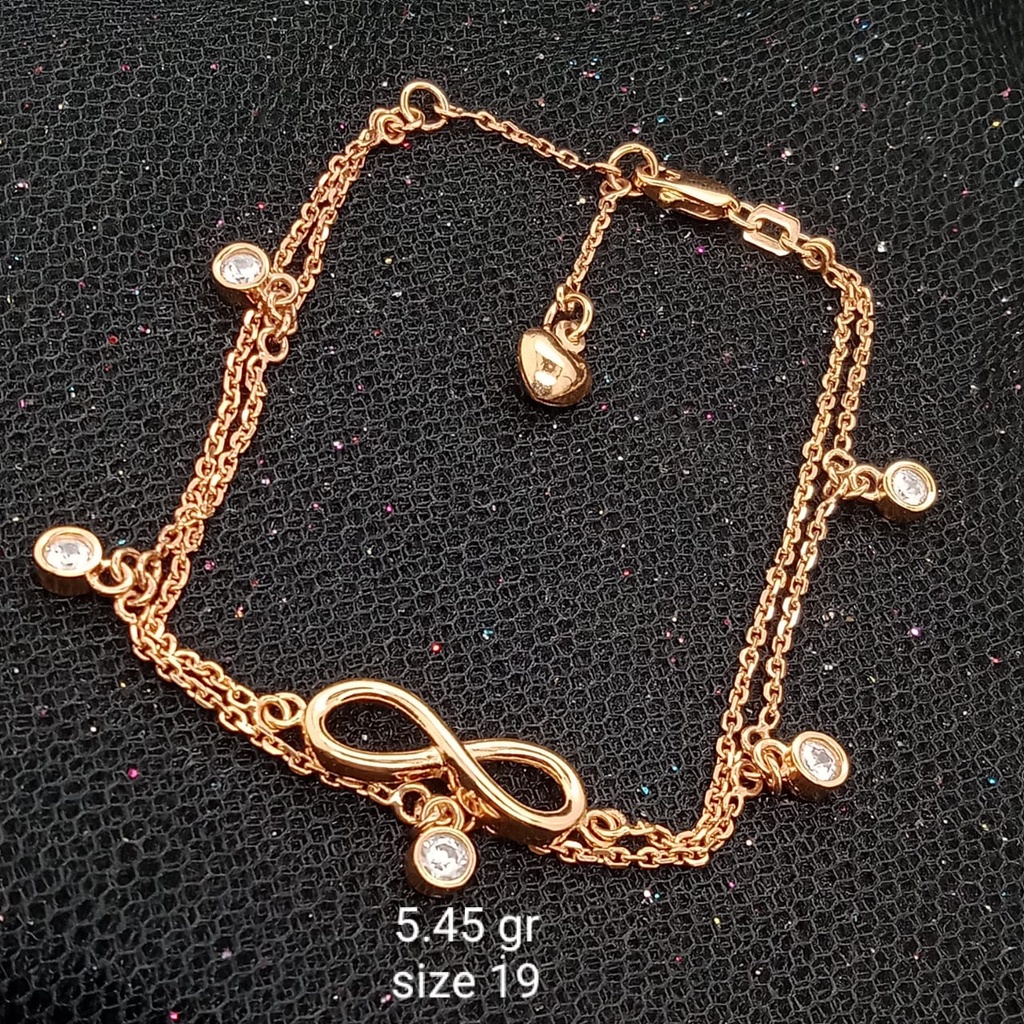 Gelang Emas 17K - 5.45 gr Kadar 750 - 1008