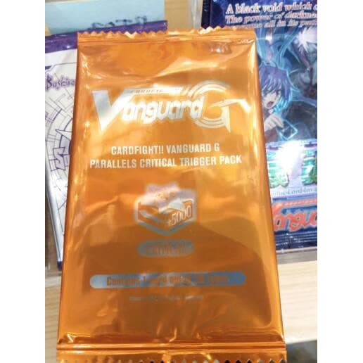 Vanguard G Parallels Critical Trigger Pack Booster Promo Pack