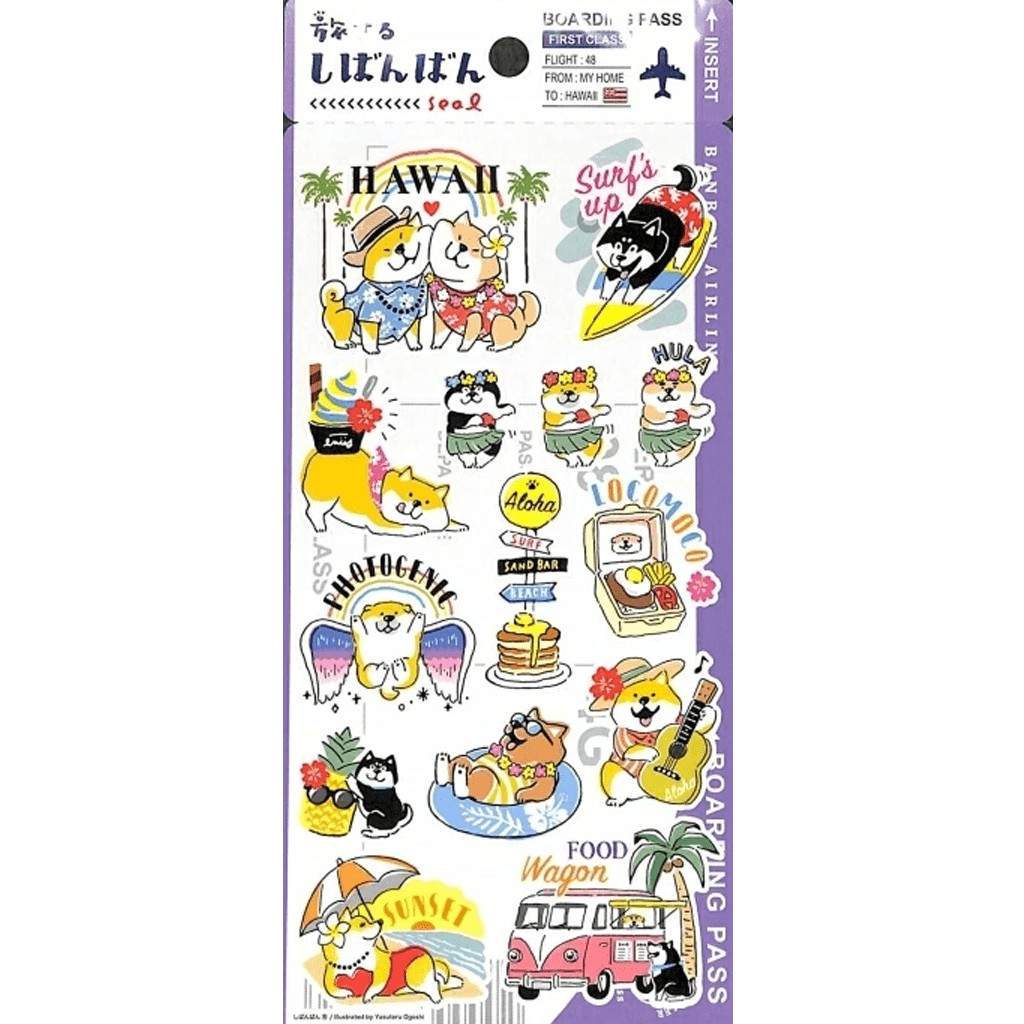 

Mind Wave Shibanban Boarding Pass Sticker