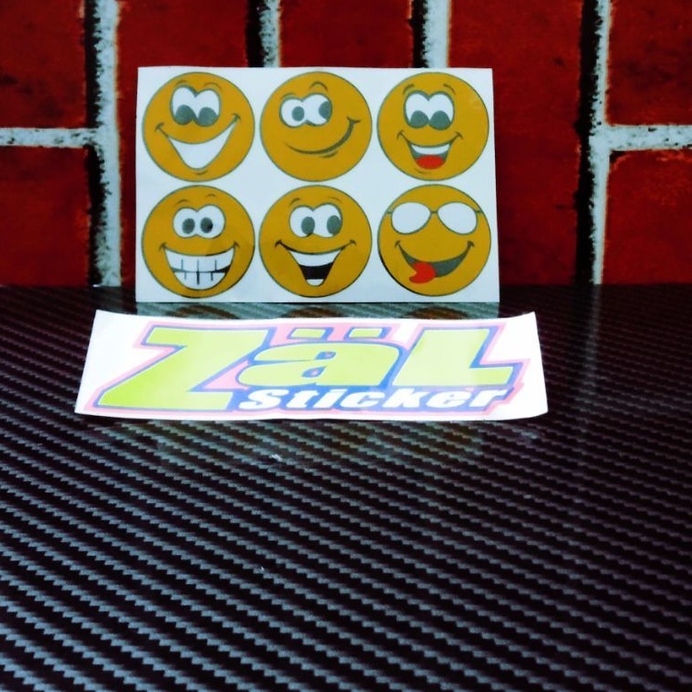 

sticker smile isi 6