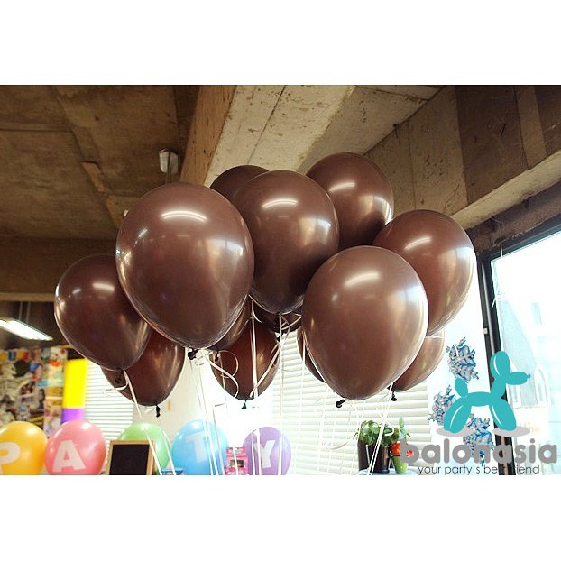 Balon Metalik Latex Tebal Image 5