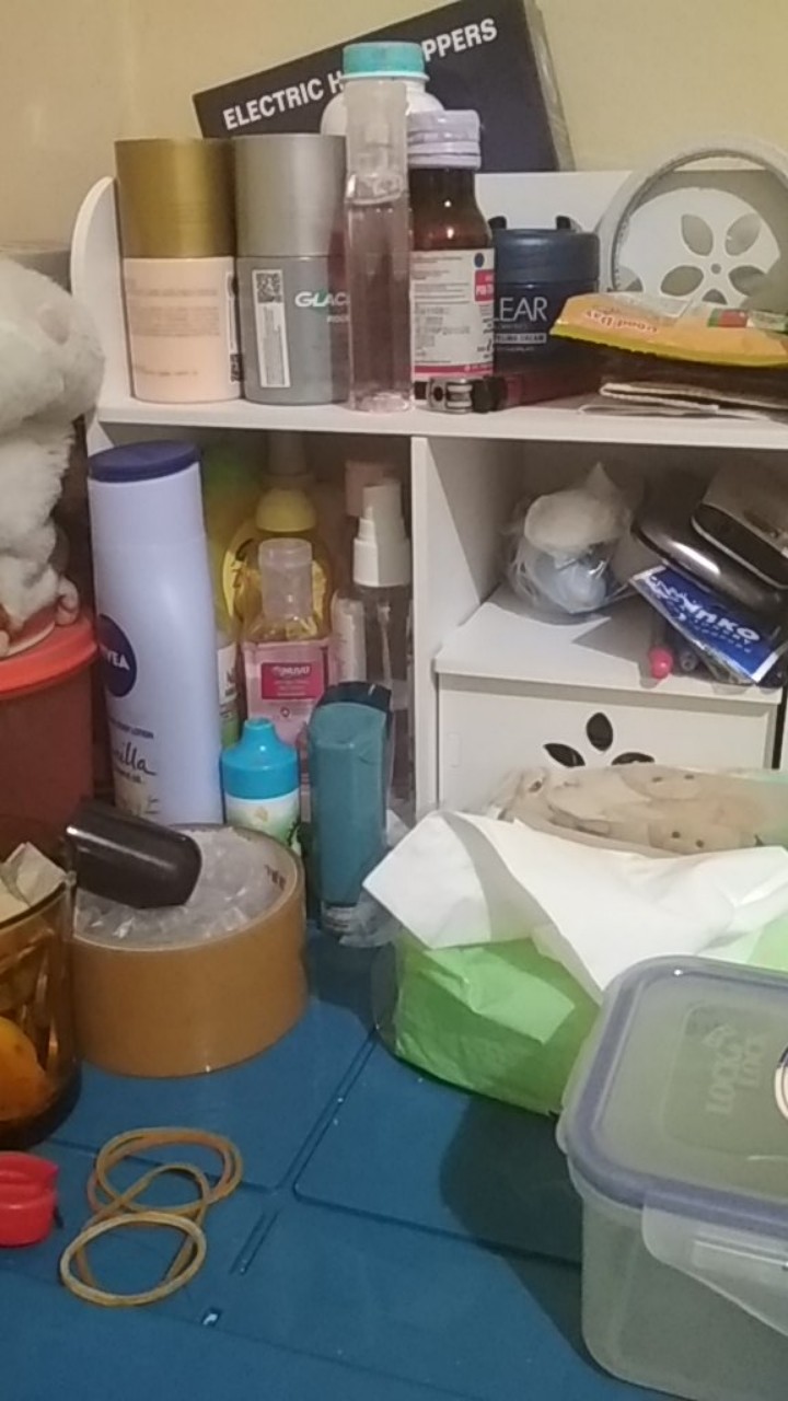 Am500 Rak Meja Makeup Penyimpanan Kosmetik / Kotak Penyimpanan Multi Fungsi