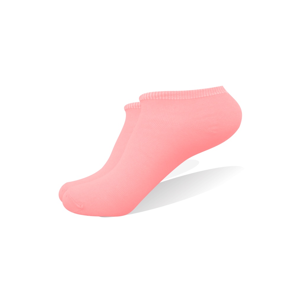 Kaos kaki Pendek / Mata Kaki  Ankle LowCut Polos (BISA PILIH WARNA)-MK -PINK DUSTY