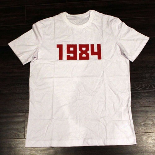 Kaos Gosha Rubchinskiy 1984 Logo Tshirt Unisex