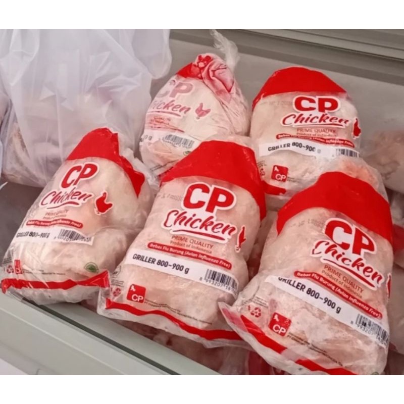 

Ayam Broiler Karkas FROZEN 0,9-1kg (CP CHICKEN)