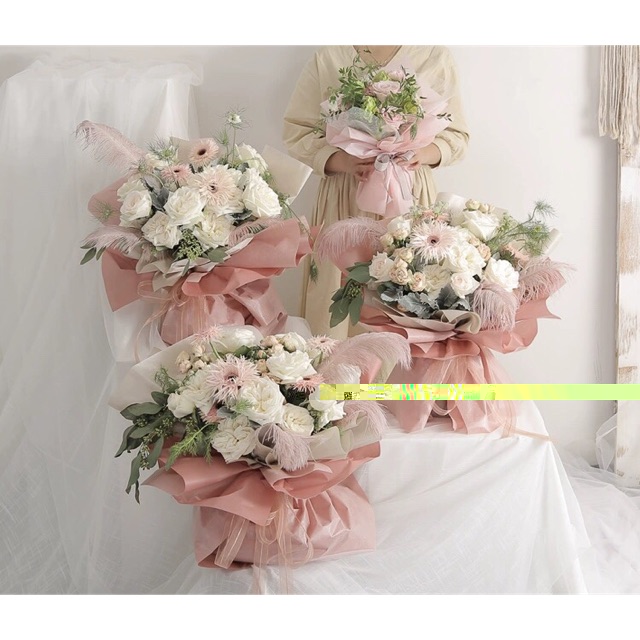 Korean bi motif cellophane kertas bunga wrapping paper Korean bi motif cellophane kertas bunga wrapping paper