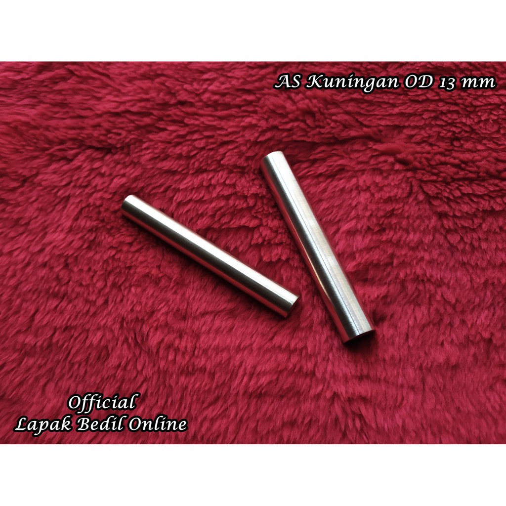 As Kuningan Od 13 Mm / As Batangan / As Kuningan Bahan Murah