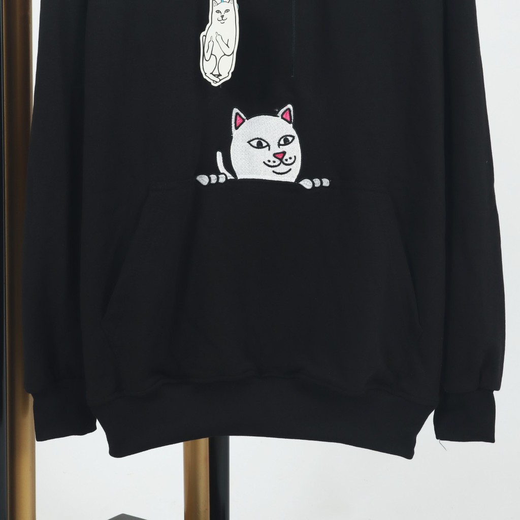 JAKET SWEATER HOODIE RPNDP CUTE CAT UNISEX PREMIUM QUALITY