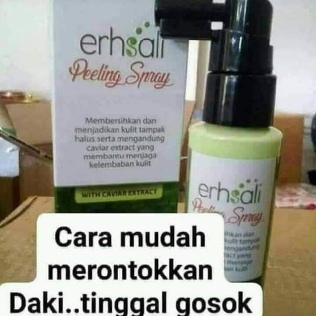 Peeling spray perontok daki/perontok daki paling fenomenal