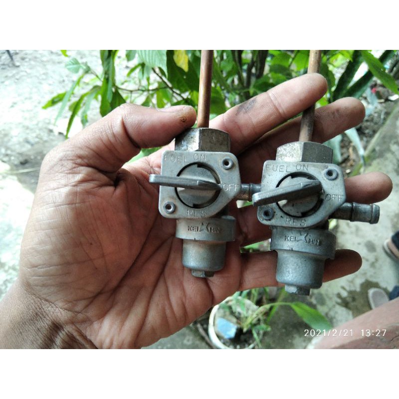 KRAN MEGAPRO PRIMUS ORIGINAL JAPAN KERAN TANGKI BENSIN MP MEGA PRO NEW TIGER CB GL ORI