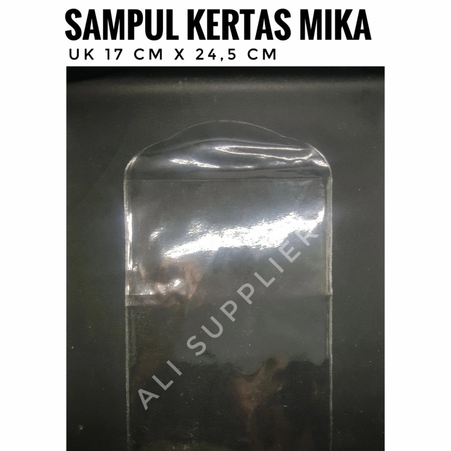 SAMPUL PLASTIK MIKA TEBAL PELINDUNG KERTAS DOKUMEN 17 x 24,5 MURAH