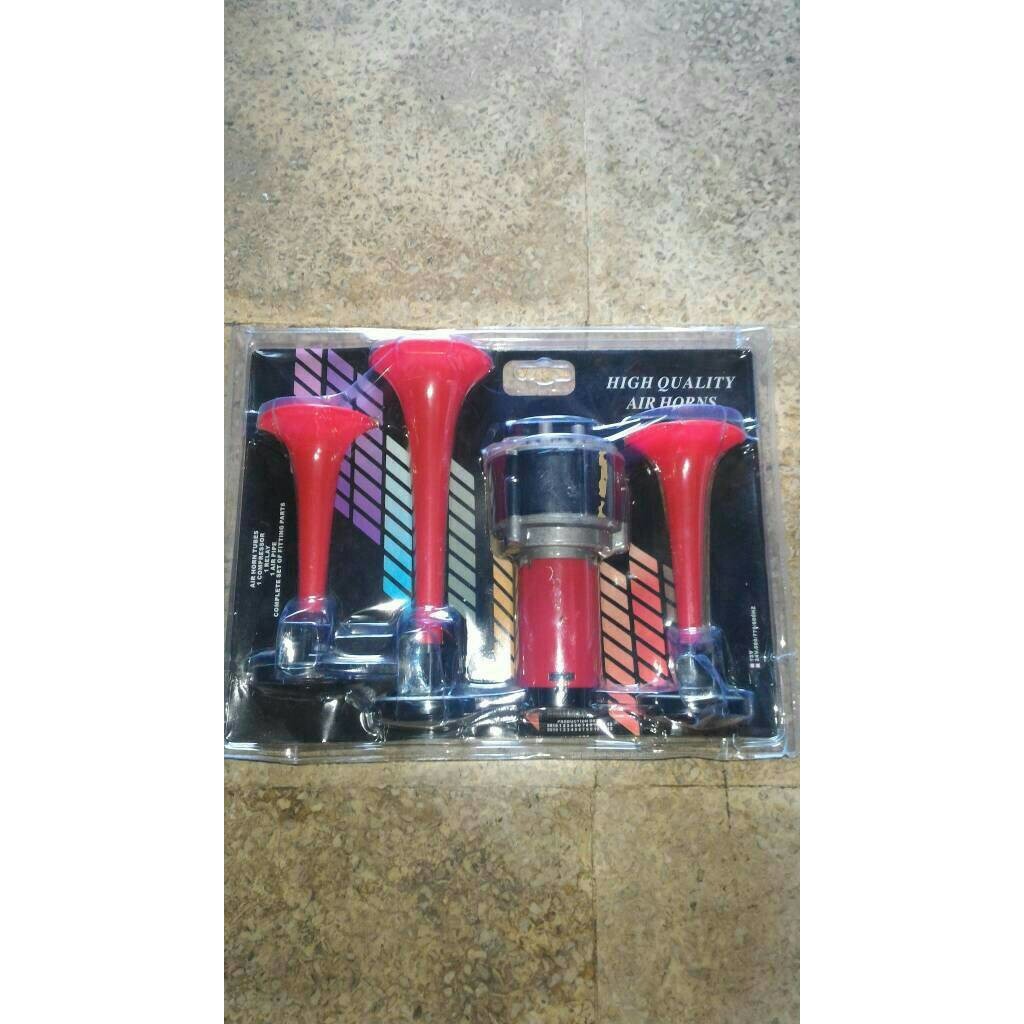 KLAKSON 3TROMPET TELOLET DINAMO 12VOLT
