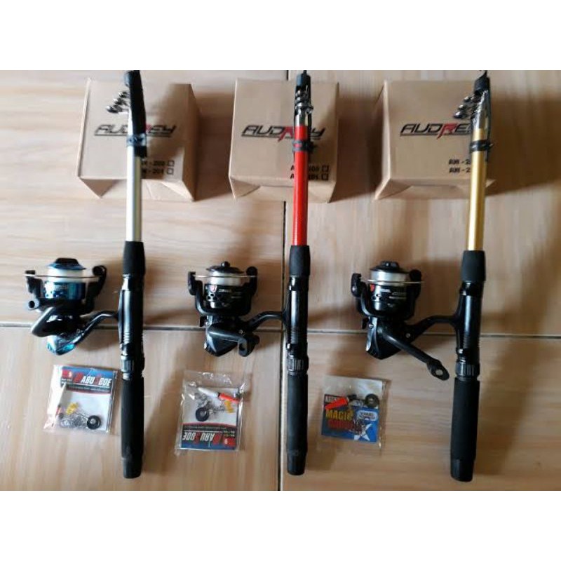 Bisa COD/Pancing Satu set Murah Joran Pancing Satu Set Lengkap