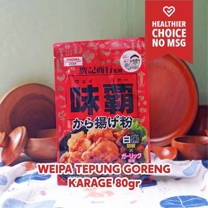 

Tepung Weipa Karaage (Japanese Fried Chicken) Powder/Weipa Tepung Karage 80Gr