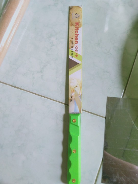 Pisau Roti Bolu Kue Tart Cake 2 Sisi / Piso Roti Stenliss