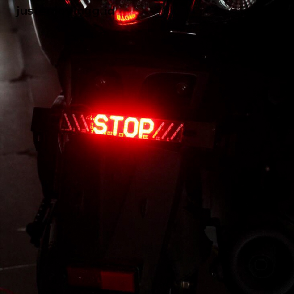 Justenjoyingg.id / 51 Lampu LED DRL Rem / Sein Belakang Motor