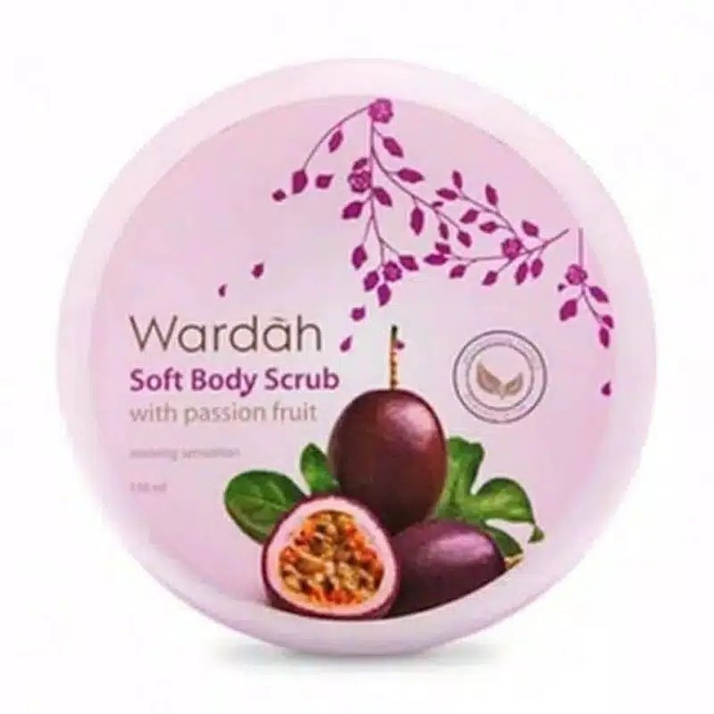 WARDAH Soft Body Scrub Passion Fruit 150ml [ORIGINAL]