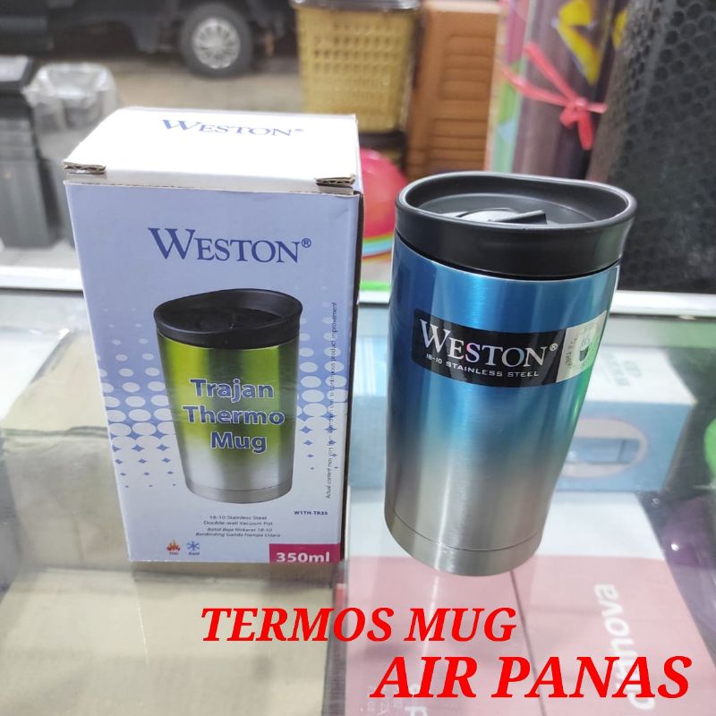 TERMOS JUG AIR PANAS STAINLESS WESTON 350ml