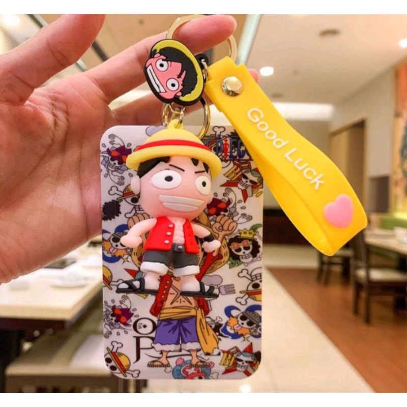 Gantungan kunci Boneka 1 piece imut dan lucu Universal