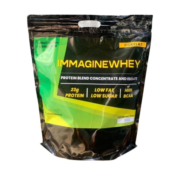 Whey Protein ImmagineWhey Susu Whey Protein/Susu Tinggi Protein Kemasan 10 Lb