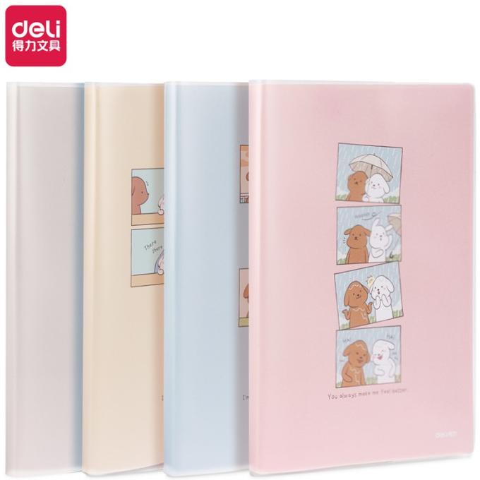 

Deli PVC Cover Notebook/ Buku Tulis Cover PVC 16/32k 96/128Lmbr T3296