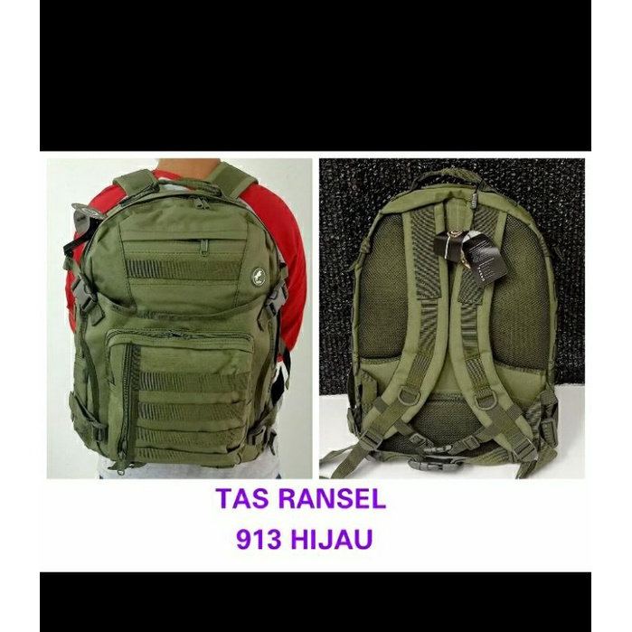 tas ransel tactical 913 tas punggung outdoor tas ransel army outdoor survival 913 WMD