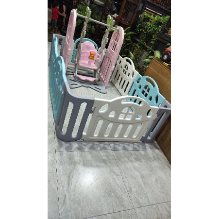 MURAH IBEBE FOREST SET SWING FENCE PAGAR BAYI AYUNAN not little tikes elc parklon coby haus haenim l