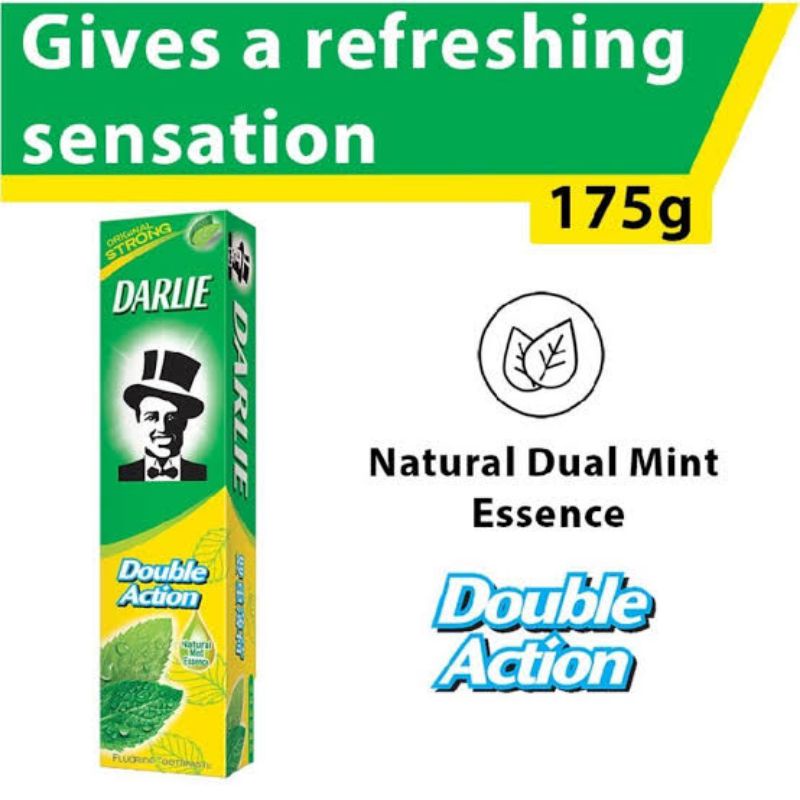 Darlie Pasta Gigi Double Action Mint Pasta Gigi 150 + 25 g