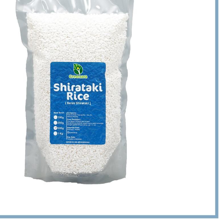 

♚ Beras Shirataki 500gr / Shirataki Rice Konnyaku Low Carbs ♠