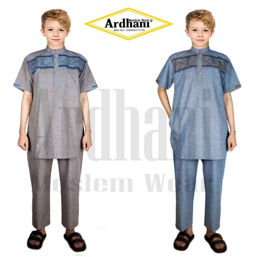 Baju Koko Setelan Pakistan Anak Baju Koko Setelan Turki Anak Shakeil by Ardhani