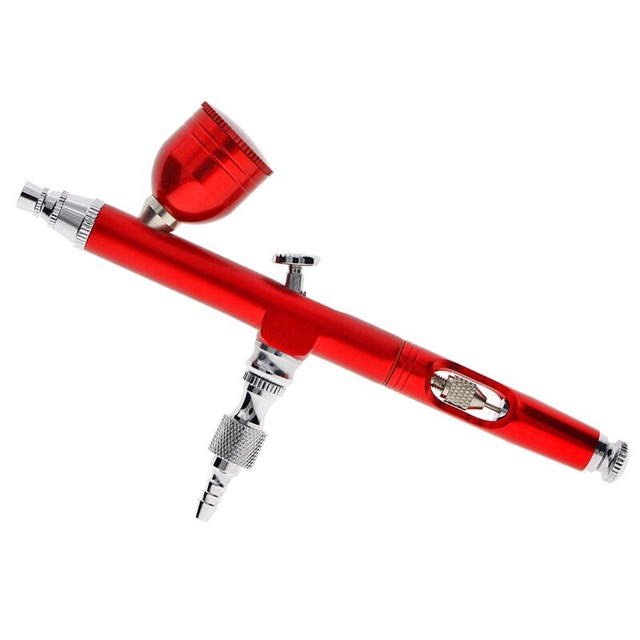 sparepart alat facial oxygen spray oxyspray gun air brush make up Merah