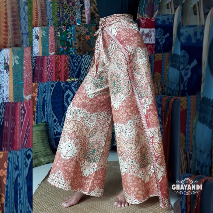 Celana Panjang Wanita Celana Samurai Celana Kapler Celana Lembaran Celana Motif Batik