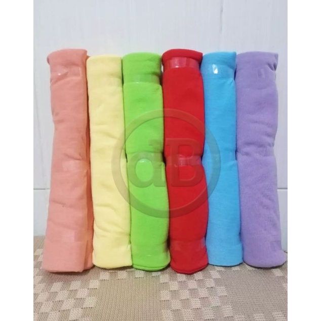 Bedong Bayi Halus SNI 6 in 1 Bedong Baby Rainbow Bedong Bayi Polos Pelangi Ukuran 90 x 100 cm