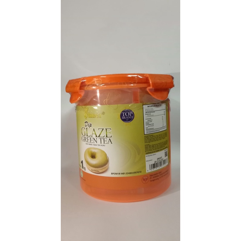 

ELMER DIP GLAZE GREEN TEA 1KG HALAL BPOM