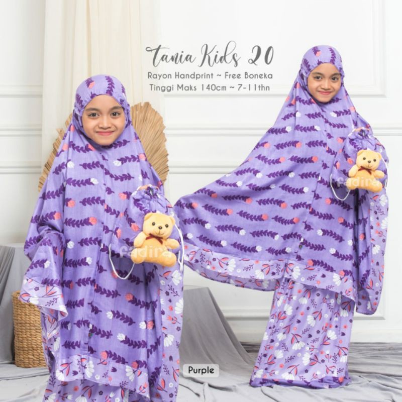 mukena anak motif lucu mukena kids
