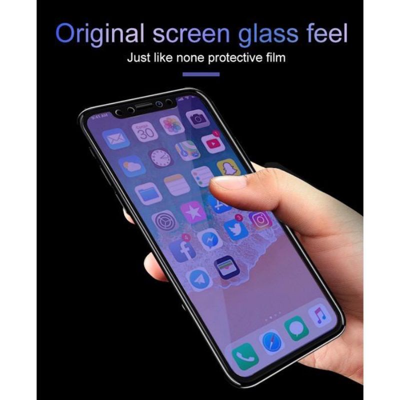 ANTI BLUELIGHT TEMPERED GLASS 10D FULL COVER SAMSUNG ALL TYPE