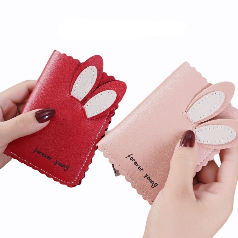 Medan Termurah KD53 Korean style import Dompet wanita trendy rabit lucu