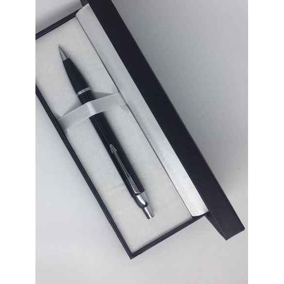 

➬ Pulpen Promosi / Pulpen Parker IM Black TW / KW ( Klip Silver ) ☪
