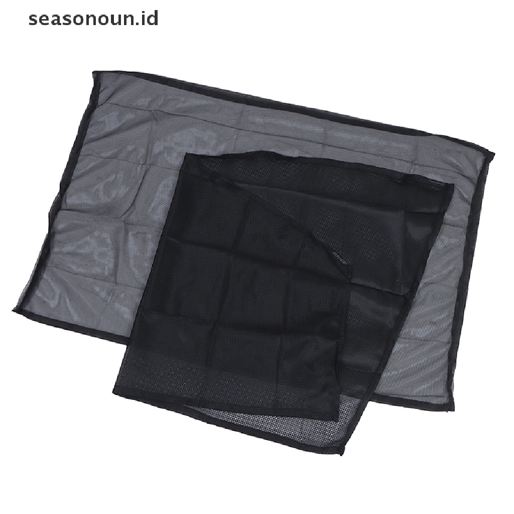 【seasonoun】 Magnetic Sunshade UV Protection Car Curtain Summer Anti-direct Sun Mesh Curtain .