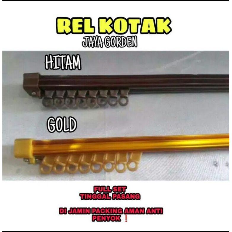 batang rel gorden/rel hordeng