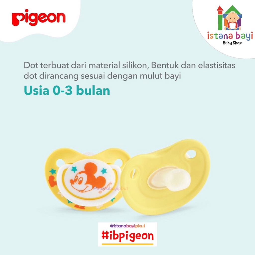 Pigeon Pacifier Funfriends Disney 0-3 bulan - Kompeng Bayi