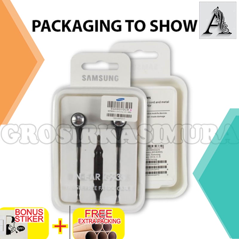 

Murah Terlaris !! Earphone Samsung IG935 In Ear Headphones MR0231