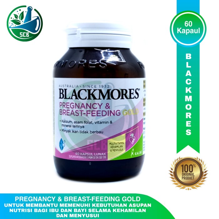 Ibu Hamil - Blackmores Pregnancy & Breastfeeding - Vitamin Ibu Hamil & Menyusui